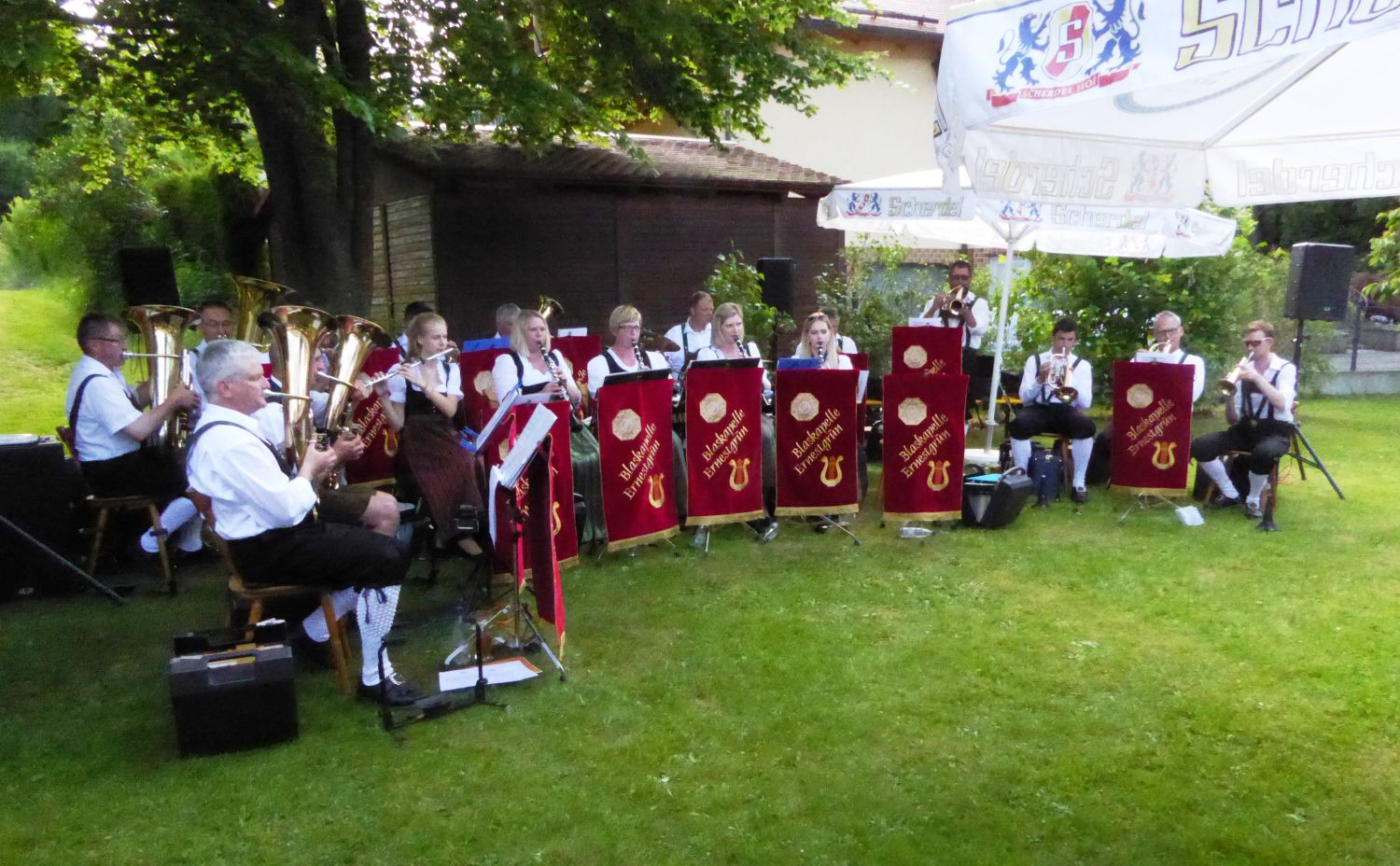 gartenfest blaskapelle