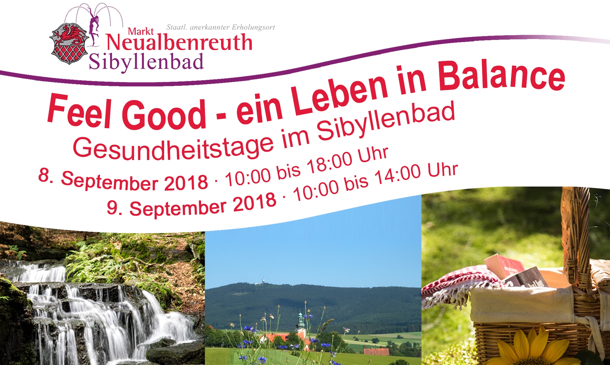 Gesundheitstage Sibyllenbad 2018 Titel