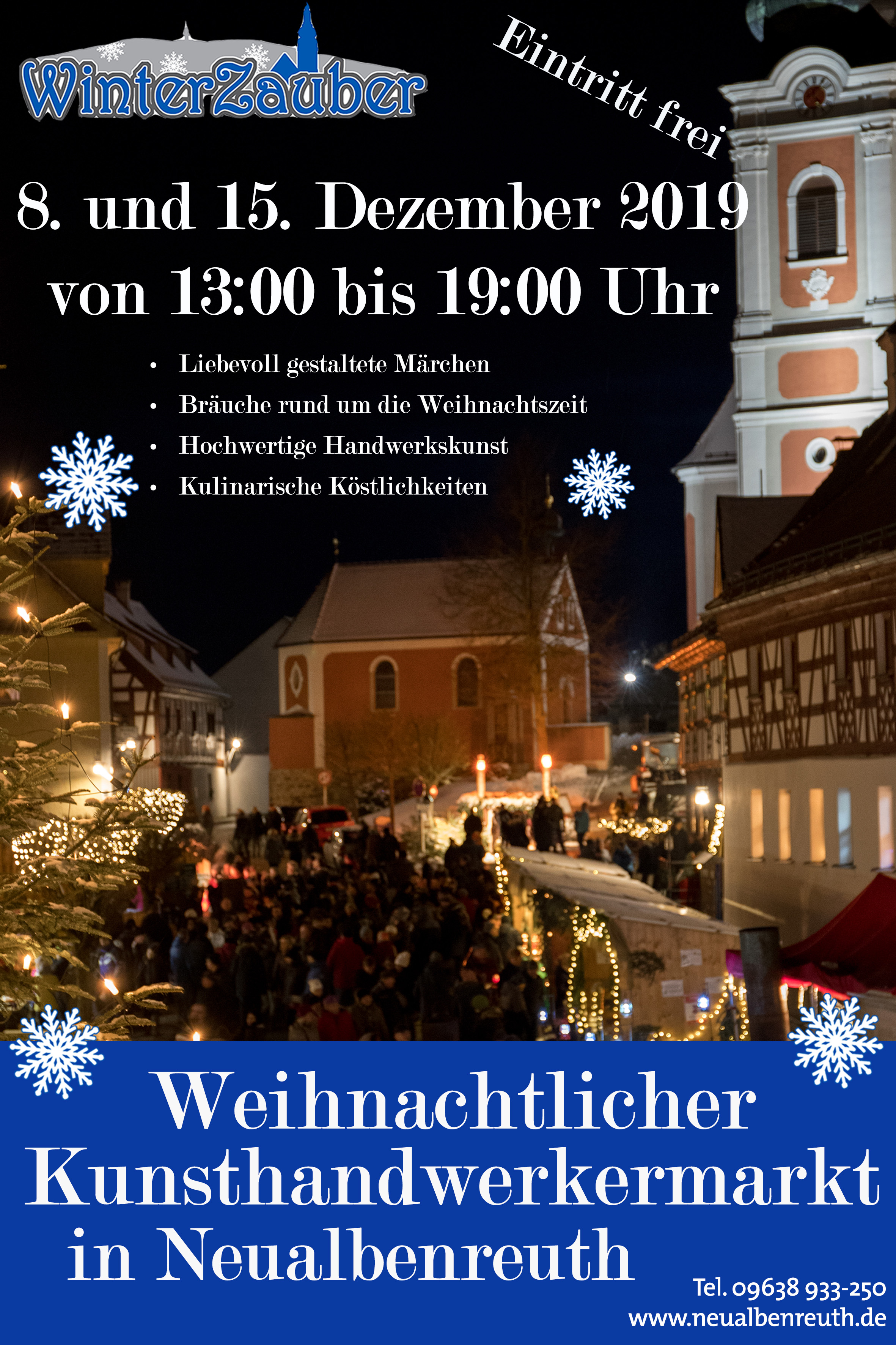 Plakat Weihnachstmarkt 2019