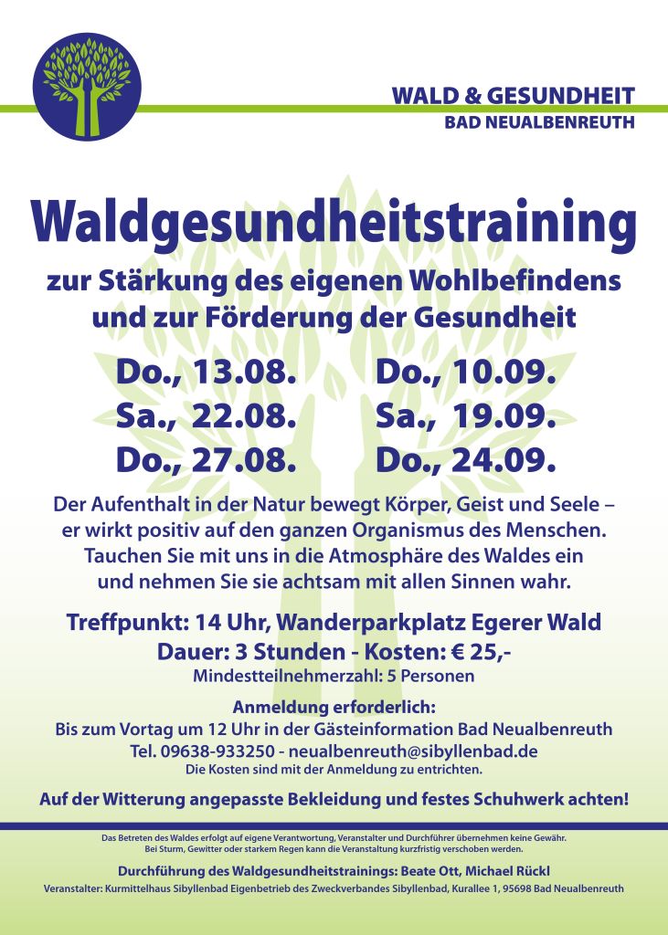 Training plakat