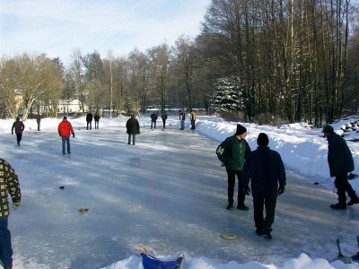 Eisstockschießen Ernestgrün