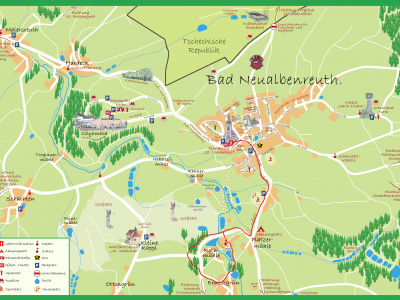 kurze Tour - Fußweg Ernestgrün