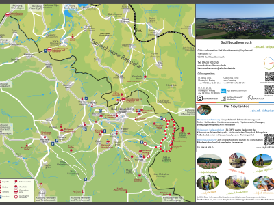 Ortsplan Route Mittelpunkt