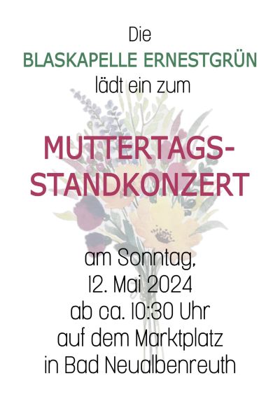 Muttertagsstandkonzert
