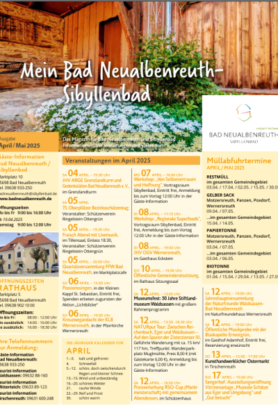 Titelbild Gemeindeblatt April Mai 2025