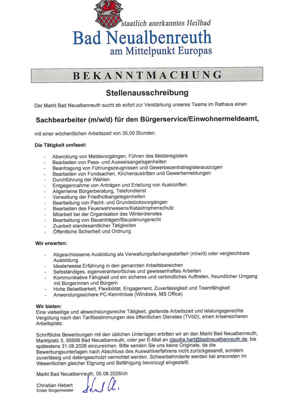 Stellenausschreibung 05.08.2026 - Kopie